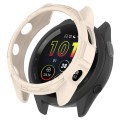 For Garmin Forerunner 265S Armor Hollow Watch Protective Case(Starlight Color)