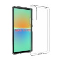 For Sony Xperia 10 V Waterproof Texture TPU Phone Case(Transparent)