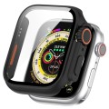 For Apple Watch Series SE 2 / 6 / SE / 5 / 4 44mm Tempered Film + PC Integrated Watch Protective Cas