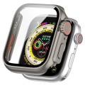For Apple Watch Series SE 2 / 6 / SE / 5 / 4 44mm Tempered Film + PC Integrated Watch Protective Cas