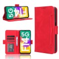 For Samsung Galaxy F14 Global Skin Feel Calf Texture Card Slots Leather Phone Case(Red)