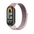 For Xiaomi Mi Band 8 Loop Nylon Watch Band(Pink)