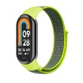 For Xiaomi Mi Band 8 Loop Nylon Watch Band(Bright Yellow)