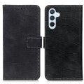 For Samsung Galaxy M34 5G Magnetic Crocodile Texture Leather Phone Case(Black)