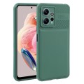 For Xiaomi Redmi Note 12 4G Twill Texture TPU Shockproof Phone Case(Green)