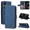 For Huawei nova 11 SE Skin Feel Life Tree Metal Button Leather Phone Case(Blue)
