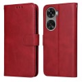 For Huawei nova 11 SE Classic Calf Texture Flip Leather Phone Case(Red)