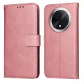 For OPPO A3 Pro 5G Classic Calf Texture Flip Leather Phone Case(Rose Gold)