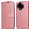 For Realme C67 5G Global / 11 5G Taiwan Version Classic Calf Texture Flip Leather Phone Case(Rose Go
