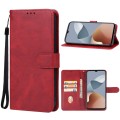 For ZTE Blade A73 4G/Blade V50 Smart/Axon 50 Lite Leather Phone Case(Red)