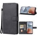 For ZTE Blade A54 Leather Phone Case(Black)