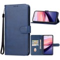 For ZTE nubia Focus Leather Phone Case(Blue)