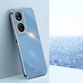 For Honor Play 50 Plus 5G XINLI Straight Edge 6D Electroplate TPU Phone Case(Celestial Blue)