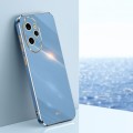 For Honor 100 Pro XINLI Straight Edge 6D Electroplate TPU Phone Case(Celestial Blue)