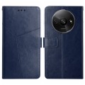 For Xiaomi Redmi A3 Y-shaped Pattern Flip Leather Phone Case(Blue)