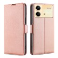 For Xiaomi Redmi Note 13R Pro 5G Ultra-thin Voltage Side Buckle Horizontal Flip Leather Phone Case(R