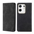 For Infinix Zero 30 4G Skin Feel Magnetic Leather Phone Case(Black)