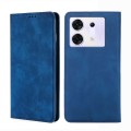 For Infinix Zero 30 5G Skin Feel Magnetic Leather Phone Case(Blue)