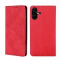 For Tecno Pova Neo 3 Skin Feel Magnetic Leather Phone Case(Red)