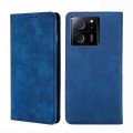 For Xiaomi Redmi K60 Ultra Skin Feel Magnetic Leather Phone Case(Blue)