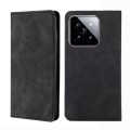 For Xiaomi 14 Skin Feel Magnetic Leather Phone Case(Black)