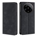 For Xiaomi 14 Ultra 5G Skin Feel Magnetic Leather Phone Case(Black)