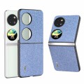 For Huawei Pocket 2 ABEEL Diamond Black Edge Phone Case(Sapphire Blue)