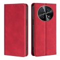 For Huawei nova 12i 4G Skin Feel Magnetic Leather Phone Case(Red)