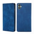 For Samsung Galaxy F14 5G Skin Feel Magnetic Leather Phone Case(Blue)