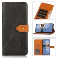 For Xiaomi Redmi 13C KHAZNEH Cowhide Texture Flip Leather Phone Case(Black)