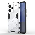 For Xiaomi Redmi Note 13 Pro Punk Armor 2 in 1 PC + TPU Phone Case(White)