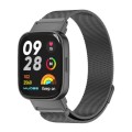 For Redmi Watch 3 Mijobs Milan Magnetic Metal Watch Band(Black)