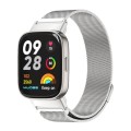 For Redmi Watch 3 Mijobs Milan Magnetic Metal Watch Band(Silver)