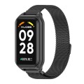 For Redmi Band 2 Mijobs Metal Shell + Milan Magnetic Metal Watch Band(Black)