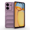 For Xiaomi Redmi 13C 4G Global Magic Shield TPU + Flannel Phone Case(Purple)