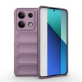 For Xiaomi Redmi Note 13 4G Global Magic Shield TPU + Flannel Phone Case(Purple)