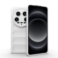 For Xiaomi 14 Ultra Magic Shield TPU + Flannel Phone Case(White)