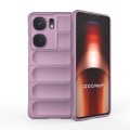For vivo iQOO Neo9 Magic Shield TPU + Flannel Phone Case(Purple)