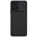 For Xiaomi Redmi Note 12 4G Global NILLKIN Black Mirror Series Camshield PC Phone Case(Black)