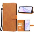 For Blackview WAVE 6C Leather Phone Case(Brown)