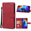 For Blackview COLOR 8 Leather Phone Case(Red)