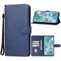 For Honor 90 Leather Phone Case(Blue)