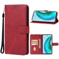 For Honor Magic6 Lite 5G Leather Phone Case(Red)