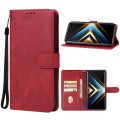 For Honor X50 GT Leather Phone Case(Red)