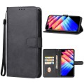 For Infinix Hot 30 Play NFC Leather Phone Case(Black)