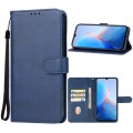 For Infinix Smart 8 Leather Phone Case(Blue)