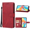For OPPO F23 Leather Phone Case(Red)