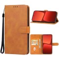 For Xiaomi 14 Leather Phone Case(Brown)