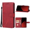 For Xiaomi Civi 4 Pro Leather Phone Case(Red)