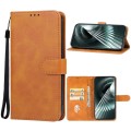 For Xiaomi Redmi Turbo 3 Leather Phone Case(Brown)